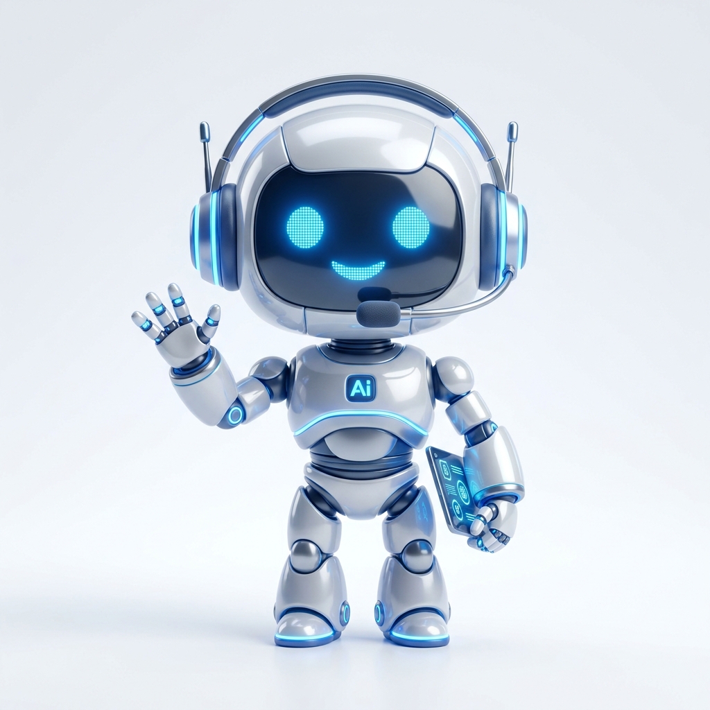 Trợ Lý AI 3D Mascot